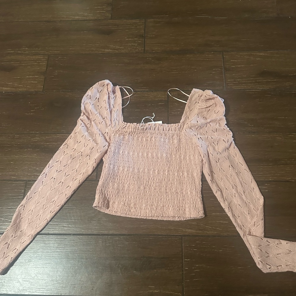 Elegant Pink Women's Top